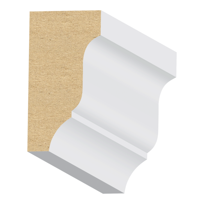 Corner MDF Crown 1&quot; x 1-7/8&quot; x 16 feet