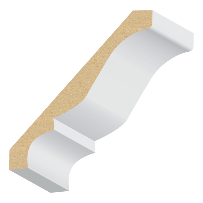 Colonial MDF Crown 9/16&quot; x 5-1/4&quot; x 16 feet