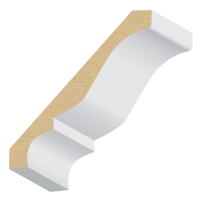 Colonial MDF Crown 9/16&quot; x 5-1/4&quot; x 16 feet