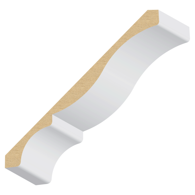 Colonial MDF Crown 9/16&quot; x 7-1/4&quot; x 16 feet