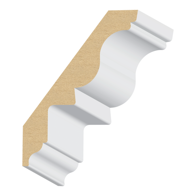 Dentil Ready MDF Crown 13/16&quot; x 5-1/2&quot; x 16 feet