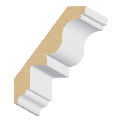 Dentil Ready MDF Crown 13/16&quot; x 5-1/2&quot; x 16 feet