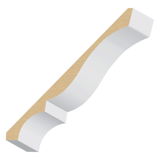 Colonial MDF Crown 11/16&quot; x 8-7/8&quot; x 16 feet