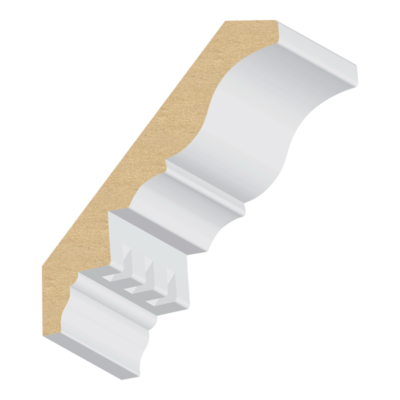 Dentil MDF Crown 11/16&quot; x 5-1/16&quot; x 16 feet