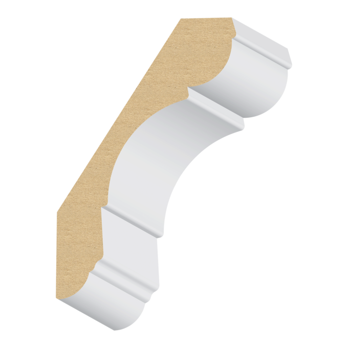 Nantucket MDF Crown 1-3/16&quot; x 6&quot; x 16 feet