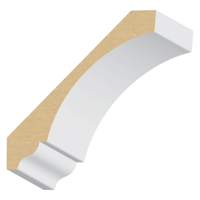 Ogee MDF Crown 7/8&quot; x 6&quot; x 16 feet
