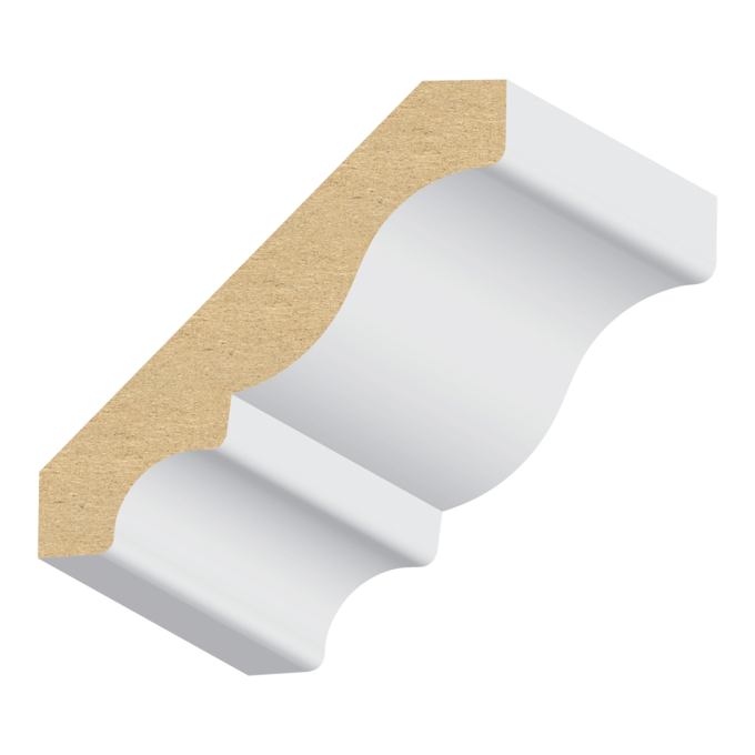 Colonial MDF Crown 9/16&quot; x 3-1/4&quot; x 16 feet