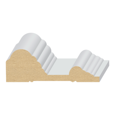 Crescent MDF Casing 1-3/16&quot; x 3-1/2&quot;