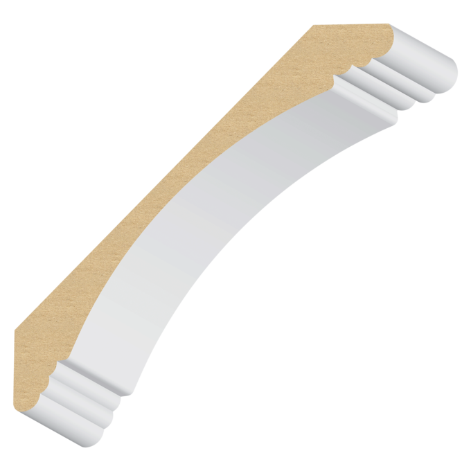 Del Mar MDF Crown 1-1/16&quot; x 8-1/8&quot; x 16 feet