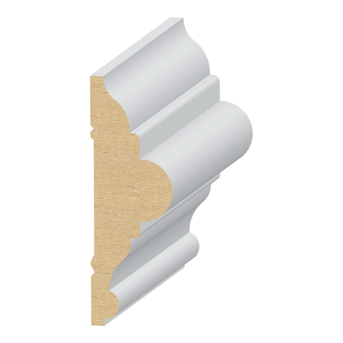 Bolection MDF Chair Rail 1&quot; x 3&quot; x 16 feet