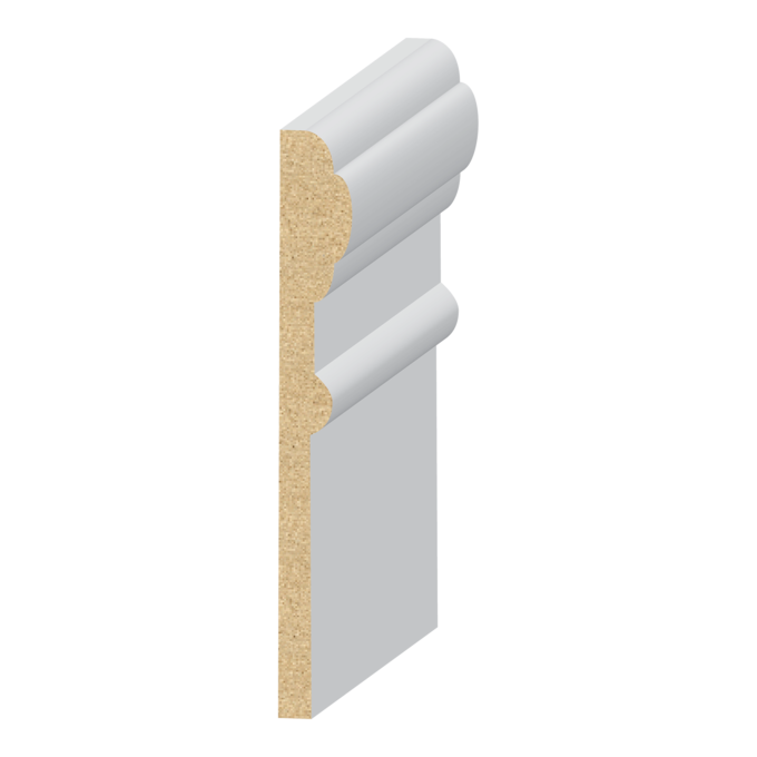 Traditional MDF Chair Rail 5/8&quot; x 4-1/2&quot; x 16 feet