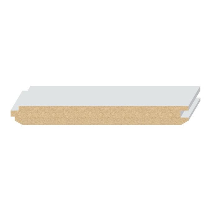 V-Groove/Nickel Gap T&amp;G MDF Wainscot 5/8&quot; x 5-1/2&quot; x 16 feet