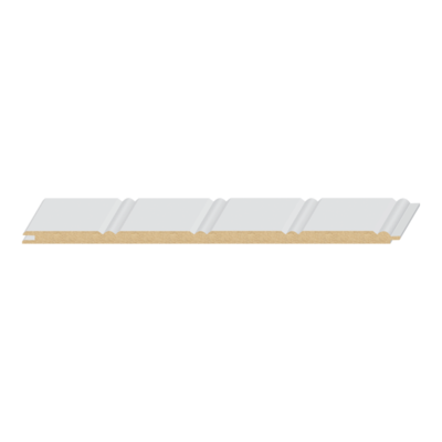 Beaded T&amp;G MDF Wainscot 3/8&quot; x 7&quot; x 16 feet