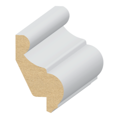 Panel Cap w/ 3/4&quot; Rab`t MDF Wainscot 1-3/16&quot; x 2&quot; x 16 feet