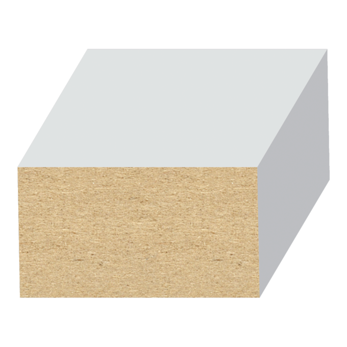 S4S (1x2) MDF  11/16&quot; x 1-1/2&quot; x 16 feet