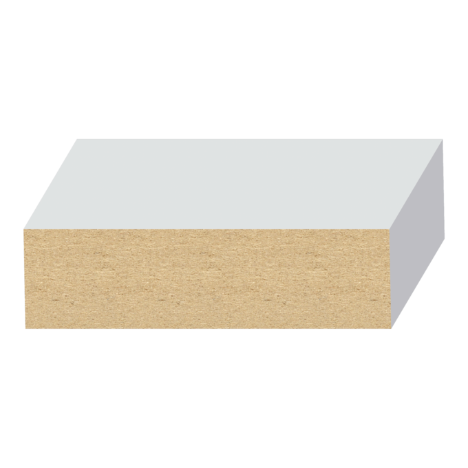 S4S (1x3) MDF  11/16&quot; x 2-1/2&quot; x 16 feet