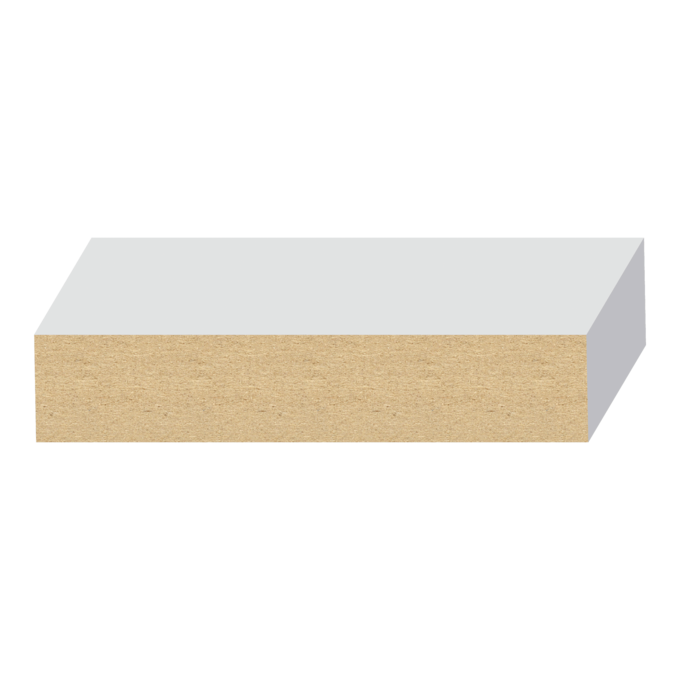 S4S (1x4) MDF  11/16&quot; x 3-1/2&quot; x 16 feet