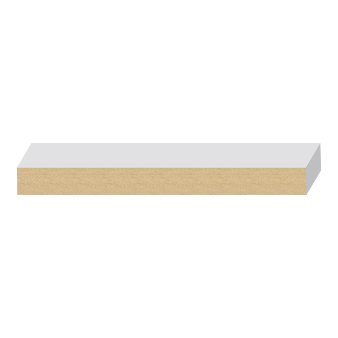 S4S (1x8) MDF  11/16&quot; x 7-1/4&quot; x 16 feet