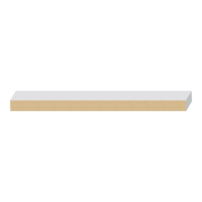 S4S (1x12) MDF  11/16&quot; x 11-1/4&quot; x 16 feet