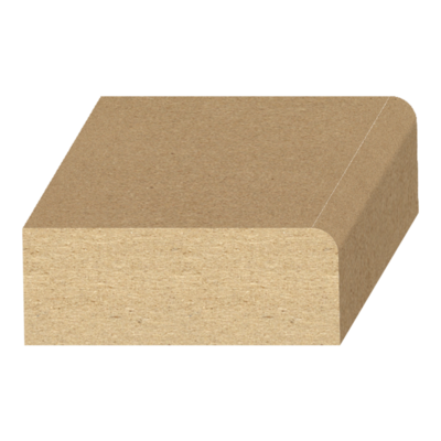 1 Eased Edge MDF Cleat 9/16&quot; x 1-1/2&quot; x 16 feet