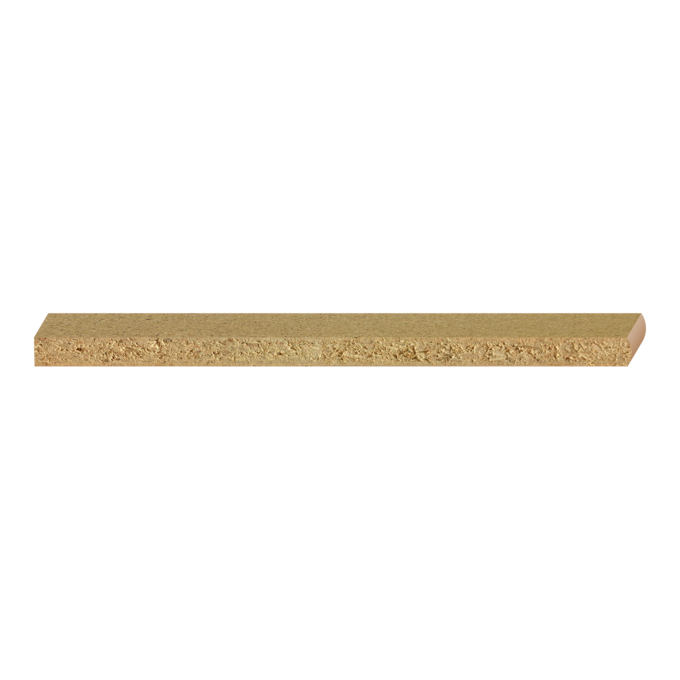 Bullnose Edge Particle Board Shelving 3/4&quot; x 15-1/4&quot; x 16 feet