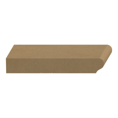 Ogee Stool MDF  11/16&quot; x 4-3/4&quot; x 16 feet