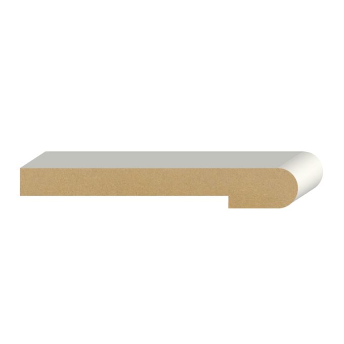 Ogee Stool MDF  1-3/16&quot; x 8-1/4&quot; x 16 feet
