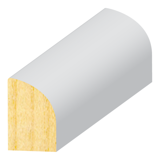 Base Shoe FJ Pine 1/2&quot; x 3/4&quot;
