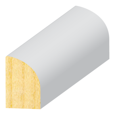 Base Shoe FJ Pine 1/2&quot; x 3/4&quot;