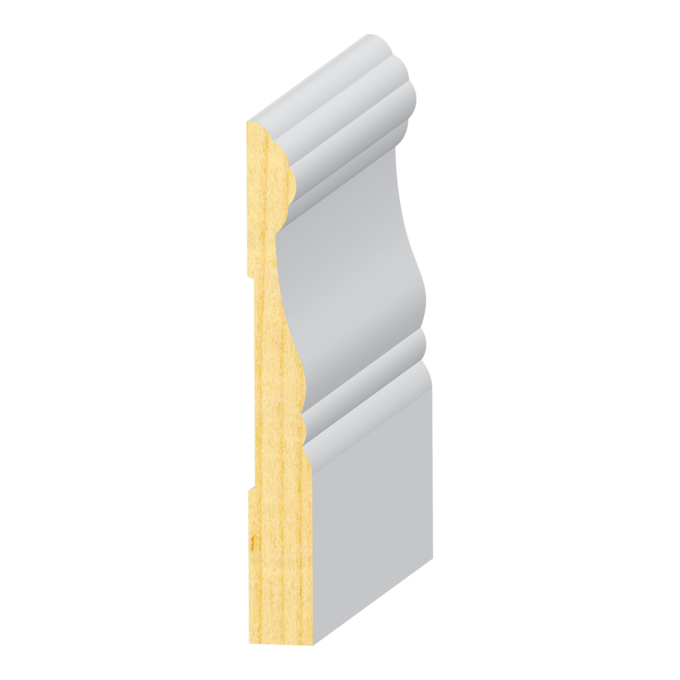 Cape Cod FJ Pine Baseboard 9/16&quot; x 4-1/4&quot;