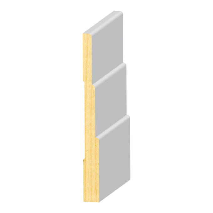 3 Step FJ Pine Baseboard 1/2&quot; x 5-1/4&quot;