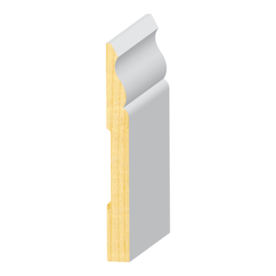 Vintage FJ Pine Baseboard 9/16&quot; x 5-1/4&quot;