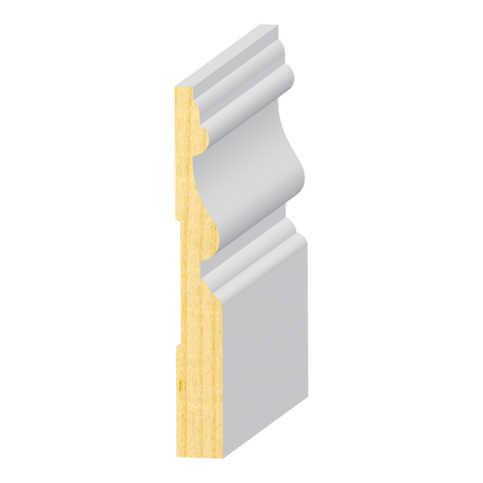 Imperial FJ Pine Baseboard 9/16&quot; x 4-1/4&quot;