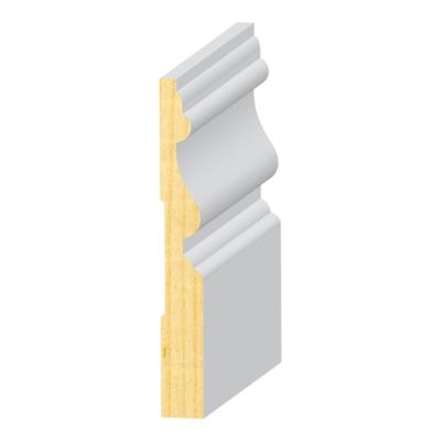 Imperial FJ Pine Baseboard 9/16&quot; x 4-1/4&quot;