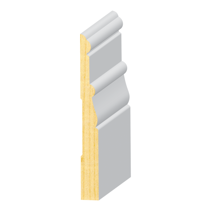 Sierra FJ Pine Baseboard 9/16&quot; x 5&quot;