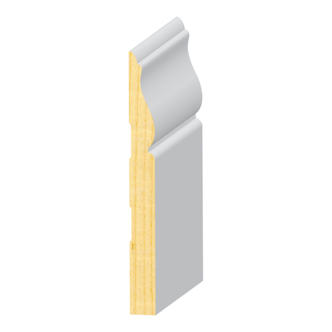 Crescent FJ Pine Baseboard 5/8&quot; x 5-1/4&quot;