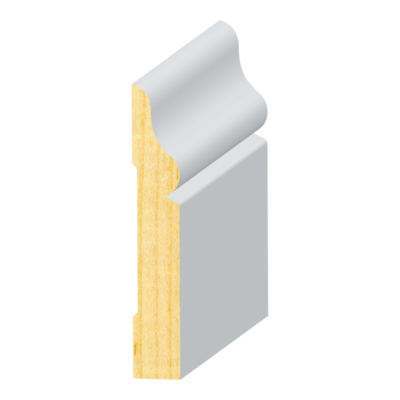 Montecito FJ Pine Baseboard 9/16&quot; x 3-1/4&quot;