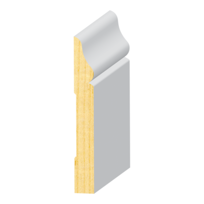 Montecito FJ Pine Baseboard 9/16&quot; x 4-1/4&quot;