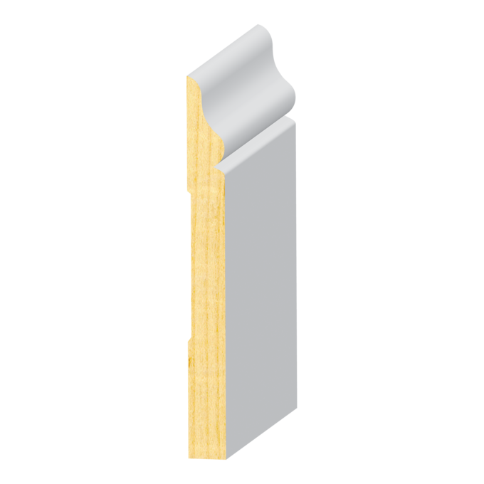 Montecito FJ Pine Baseboard 9/16&quot; x 5-1/4&quot;