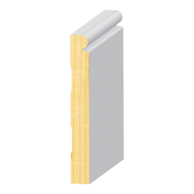 Contemporary FJ Pine Baseboard 9/16&quot; x 4-1/4&quot;