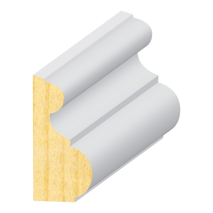 Panel Mold FJ Pine 11/16&quot;x 1-3/8&quot;