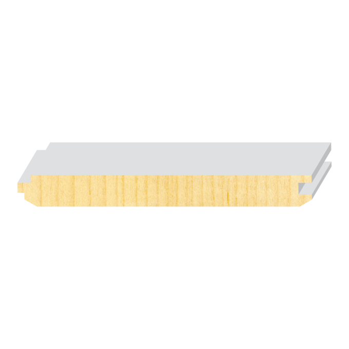 Reversible V-Groove T&amp;G FJ Pine Wainscot  5/8&quot;x 5-1/2&quot;