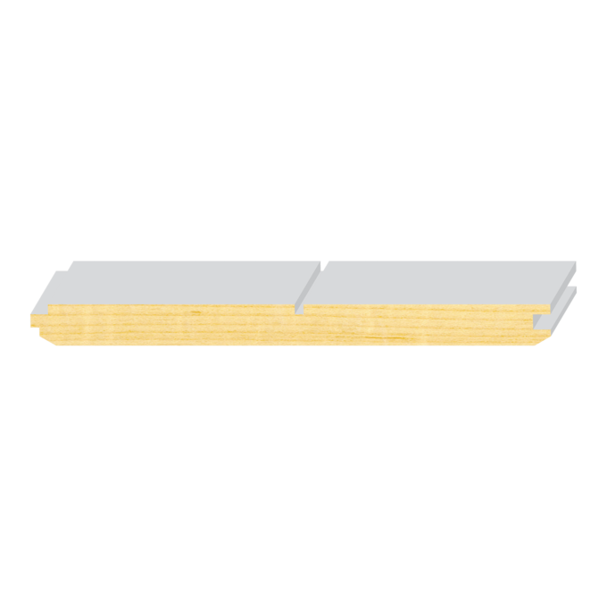 Reversible V-Groove T&amp;G FJ Pine Wainscot  5/8&quot;x 7-1/8&quot;