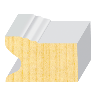 #180 Eastern Brick w/ Stucco Key FJ Pine Exterior Molds  1-1/4&quot; x 2&quot;