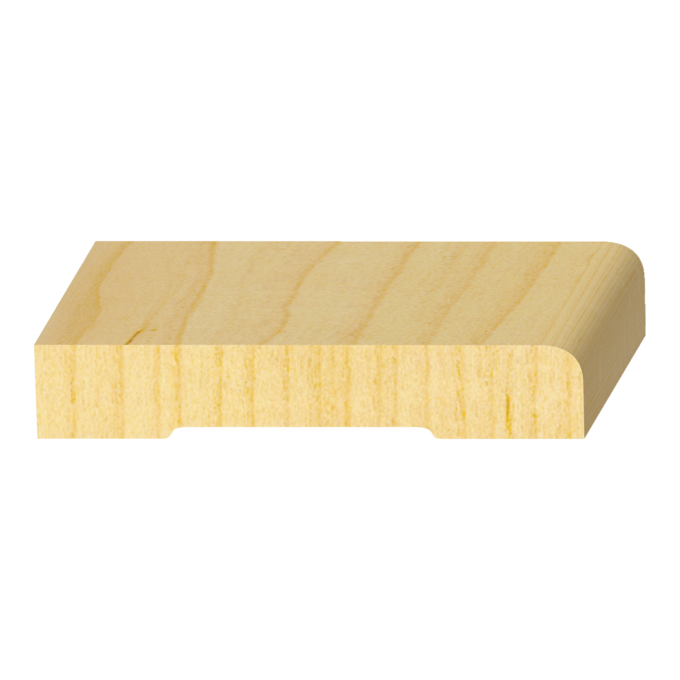 Hookstrip FJ Pine  9/16&quot; x 3-1/4&quot;