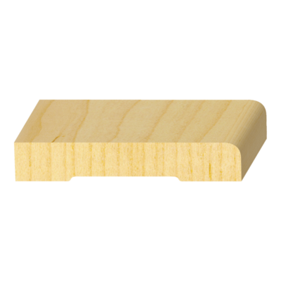 Hookstrip FJ Pine  9/16&quot; x 3-1/4&quot;