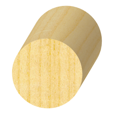 Full Round FJ Pine 1-1/4"