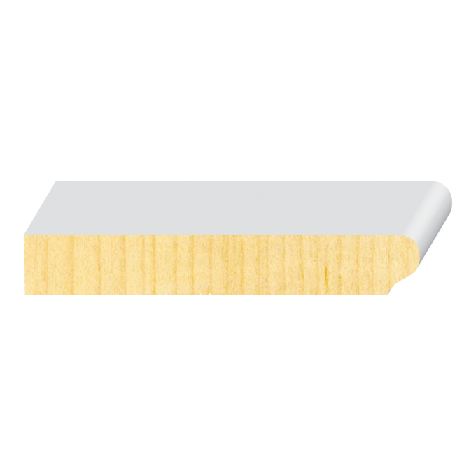 Ogee FJ Pine Primed Stool 11/16&quot; x 4-1/2&quot;
