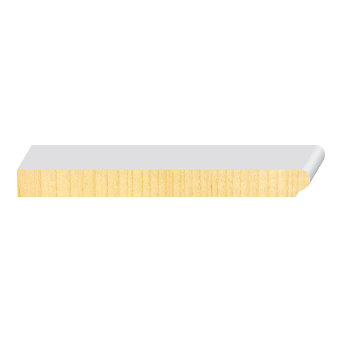 Ogee FJ Pine Primed Stool 11/16&quot; x 7-1/4&quot;