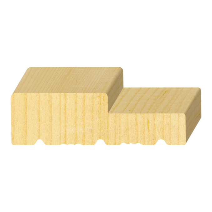 #418 FJ Pine Exterior Jamb with 1-3/4&quot; Rab&#39;t 11/16&quot; x 4-1/8&quot;